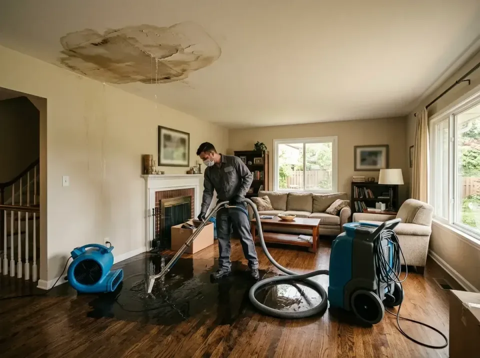 attic-pipe-burst-ceiling-drip-008 — frequently asked questions, Water Damage Restoration & Carpet Care in Magnolia, MS